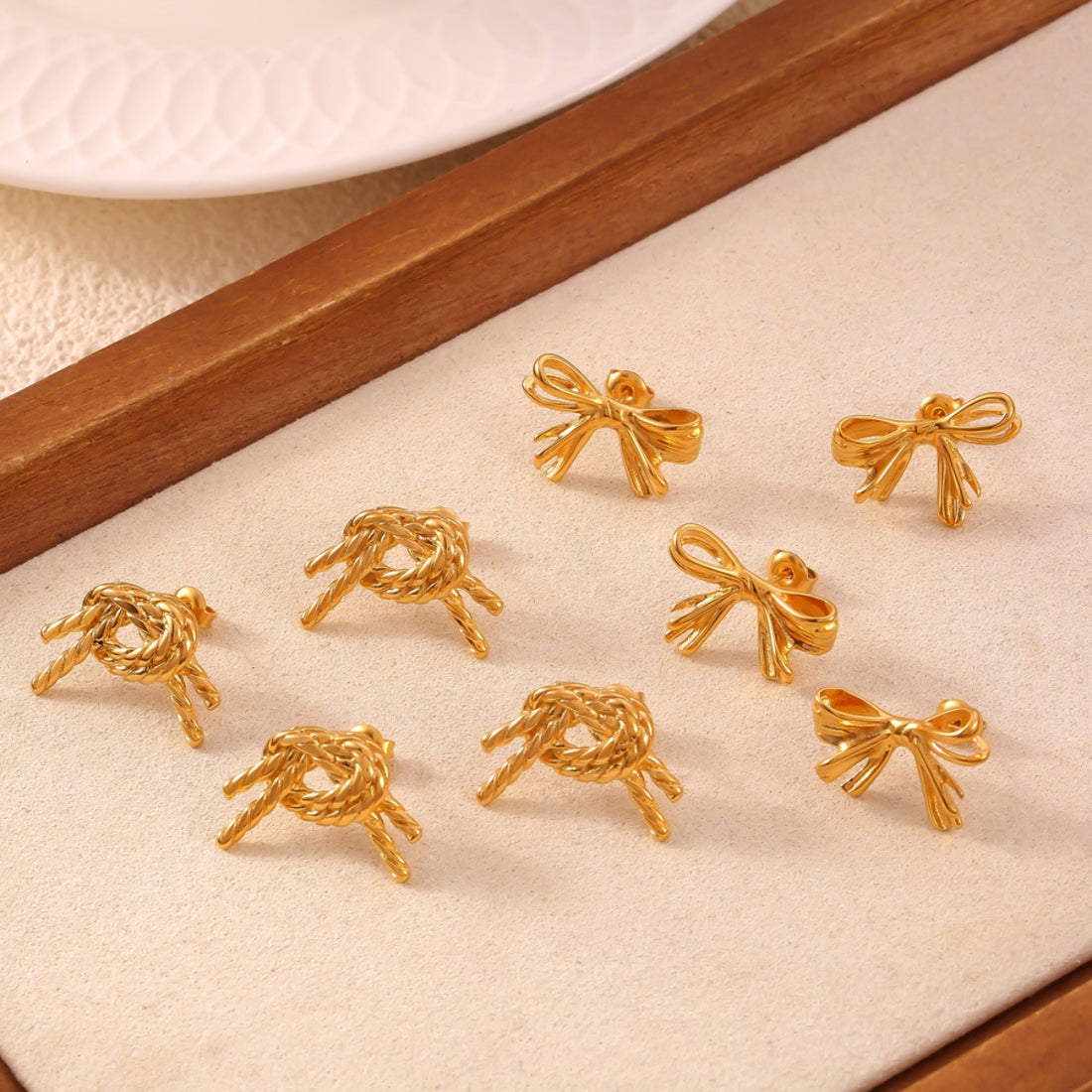 Titanium Steel Stud Earrings 