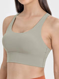 Millennia Crisscross Scoop Neck Active Tank 