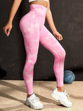 Tie-Dye High Waist Active Leggings Active wear