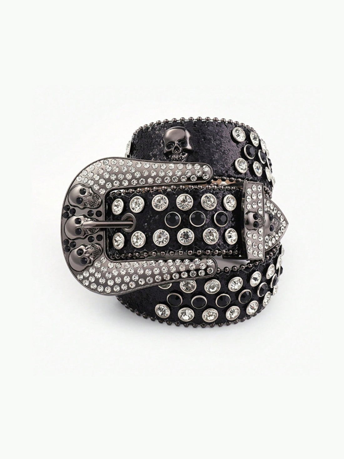 PU Leather Skull Belt 