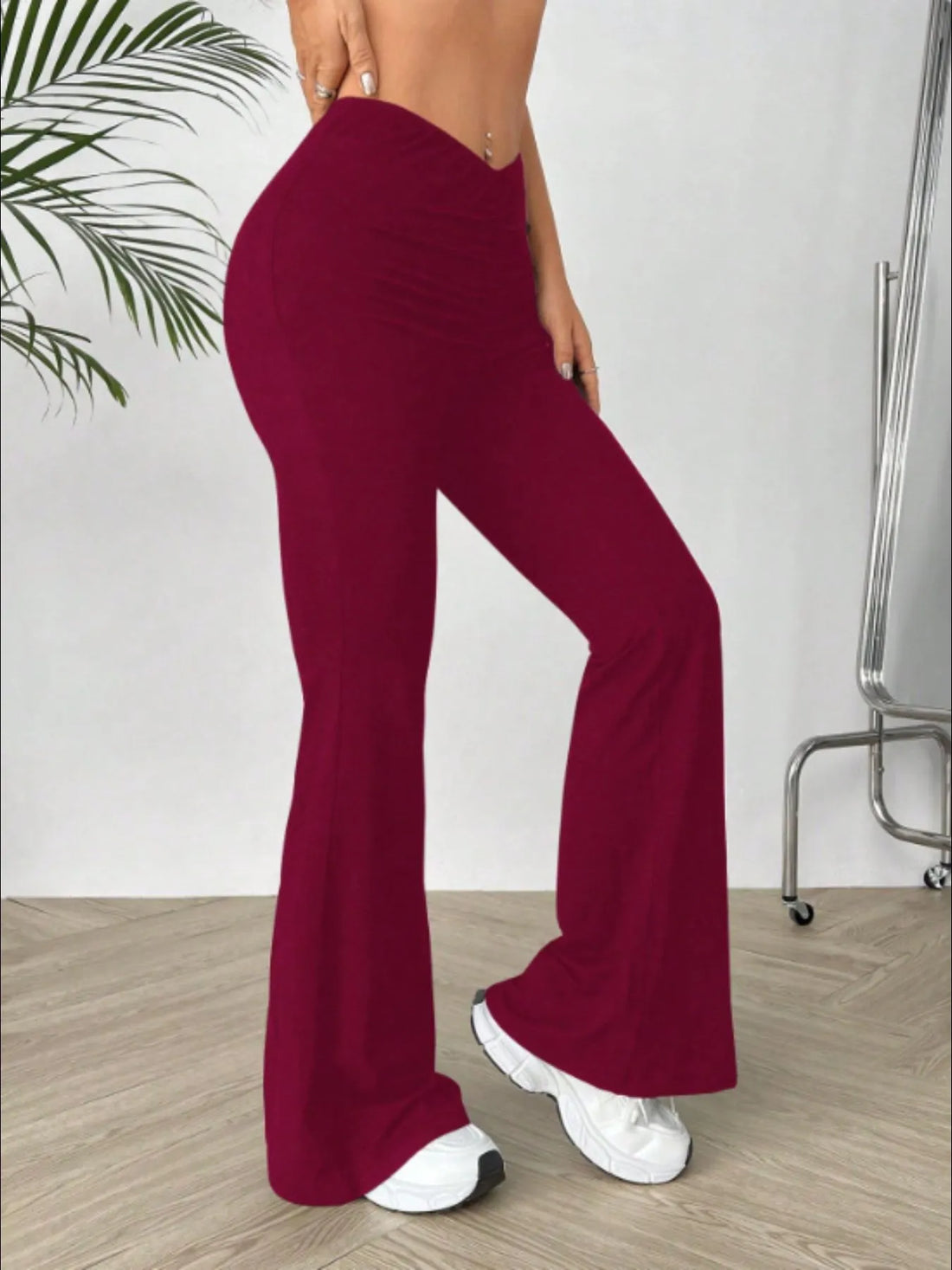 High Waisted Flare Pants 