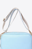 PU Leather Tassel Crossbody Bag 