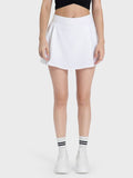 Millennia Pleated Detail Mid-Rise Waist Active Skirt 