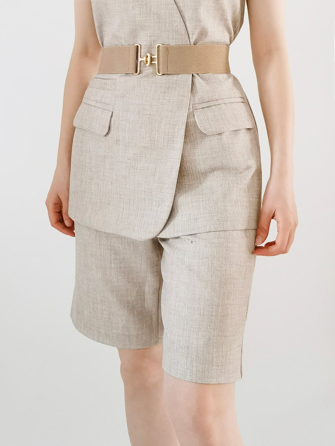 Elastic Wide Belt 