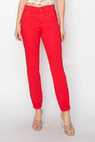 RISEN Full Size High Waisted Jogger Jeans 