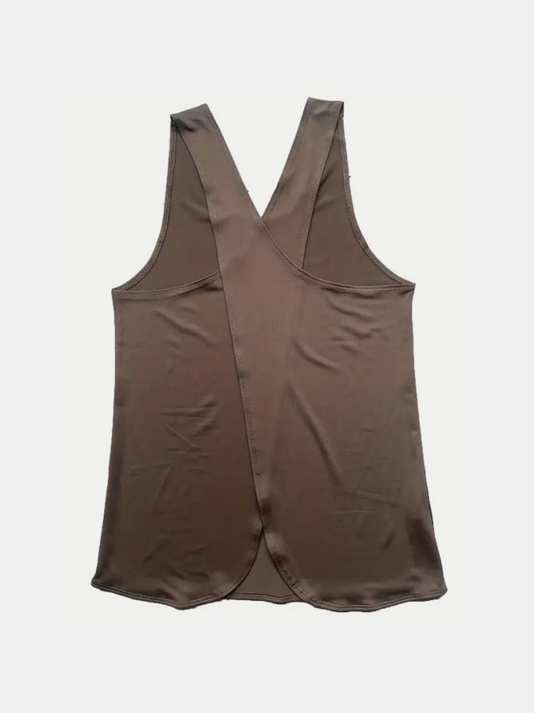 Crisscross Scoop Neck Active Tank 