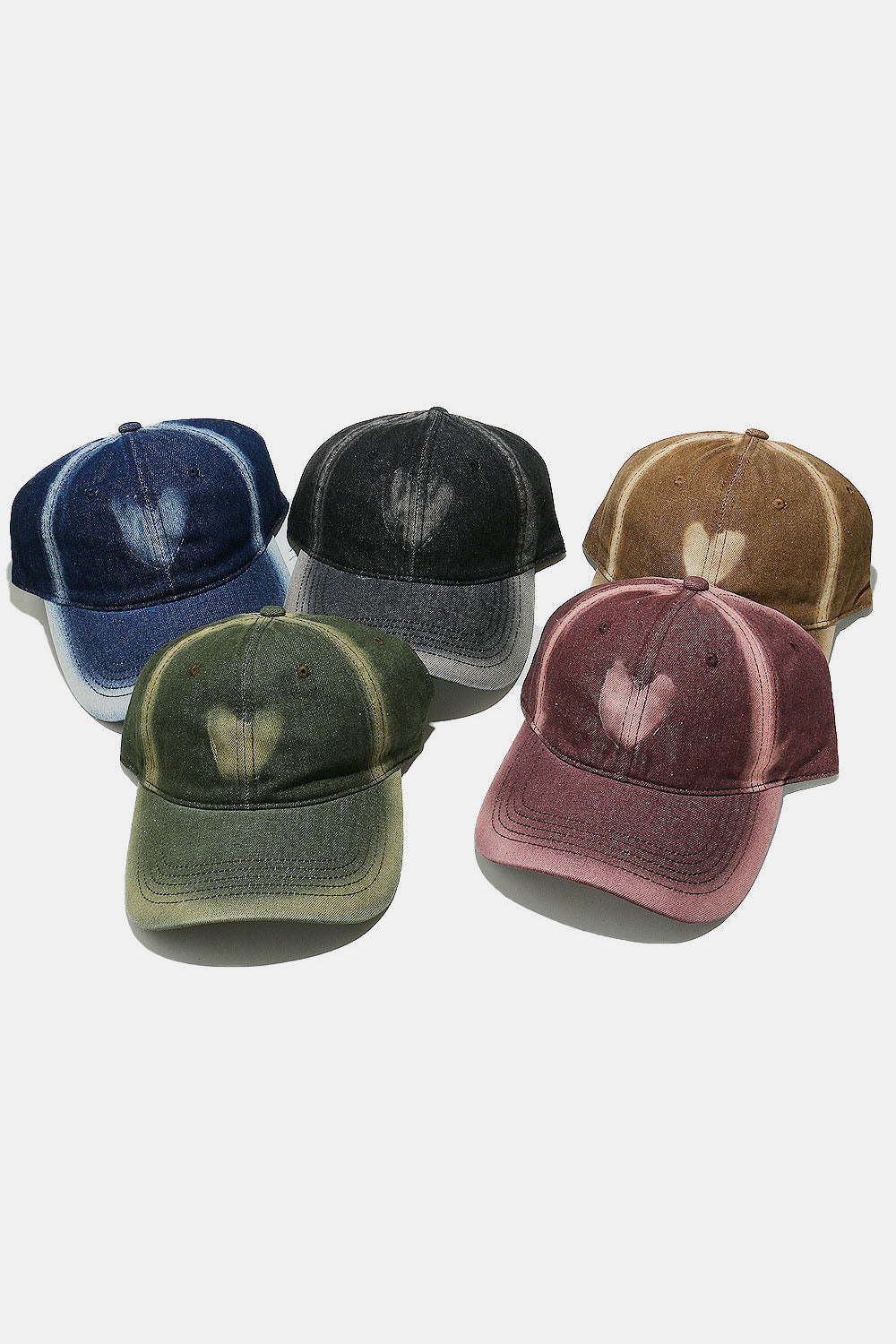 Heart Cotton Baseball Cap 