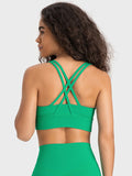 Millennia Crisscross Scoop Neck Active Tank 