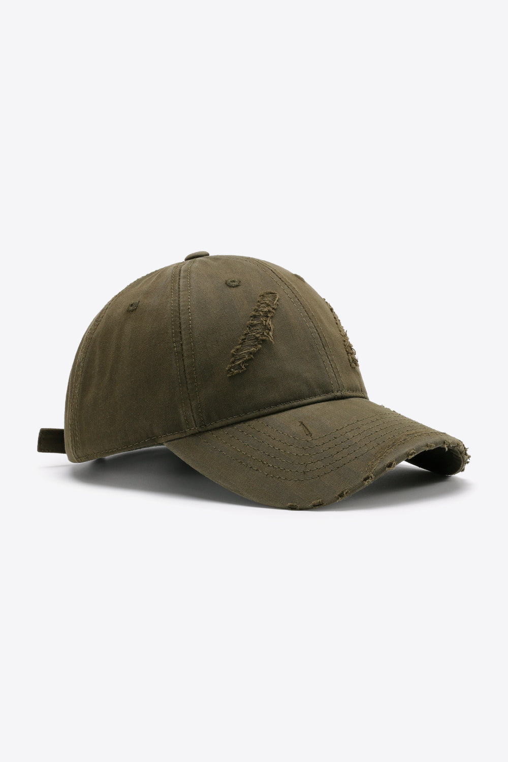 Distressed Adjustable Baseball Cap 