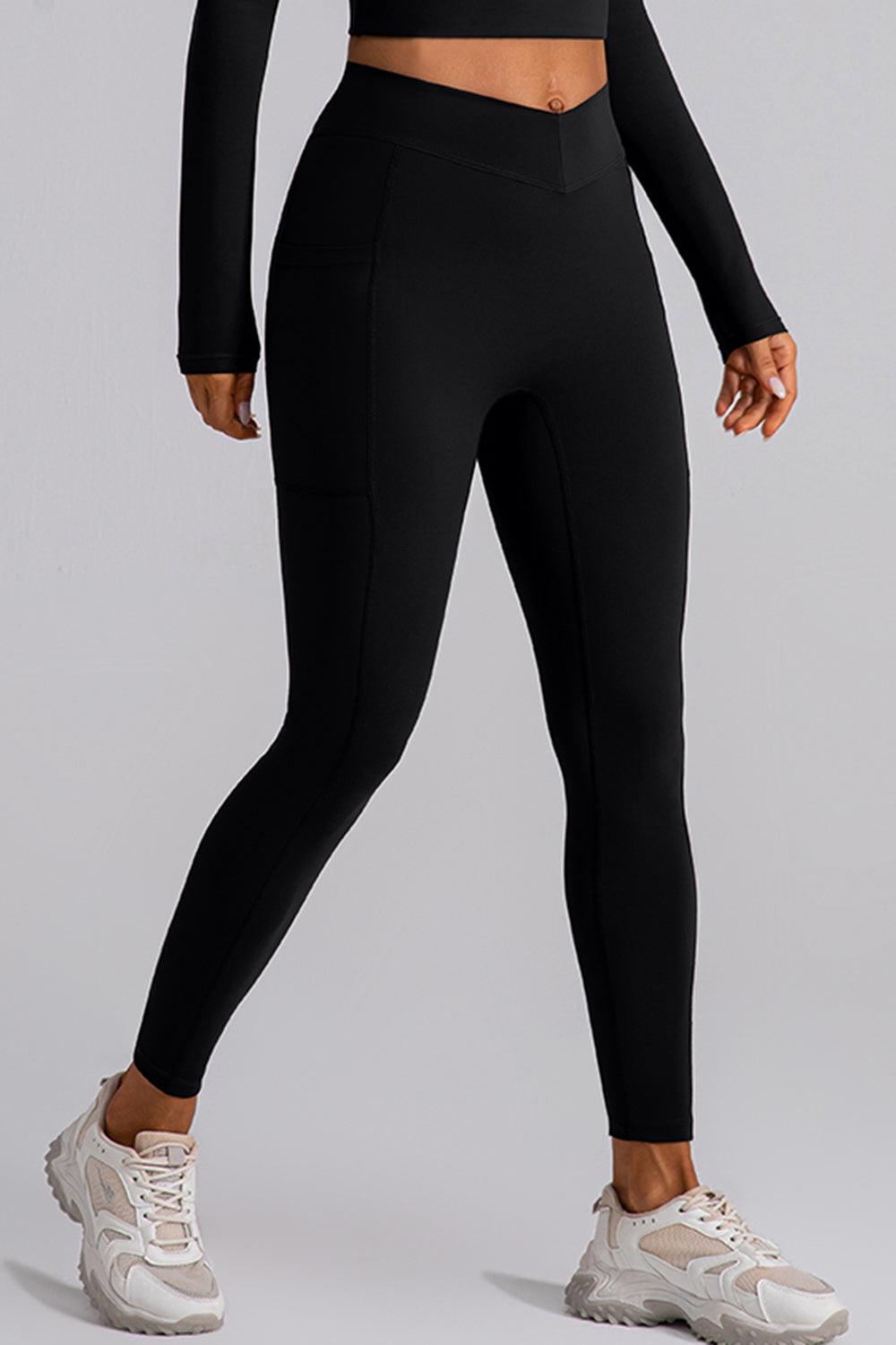 High Waist Active Leggings with Pockets Active wear