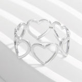 925 Sterling Silver Heart Ring 