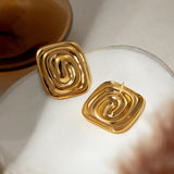 Stainless Steel Stud Earrings 