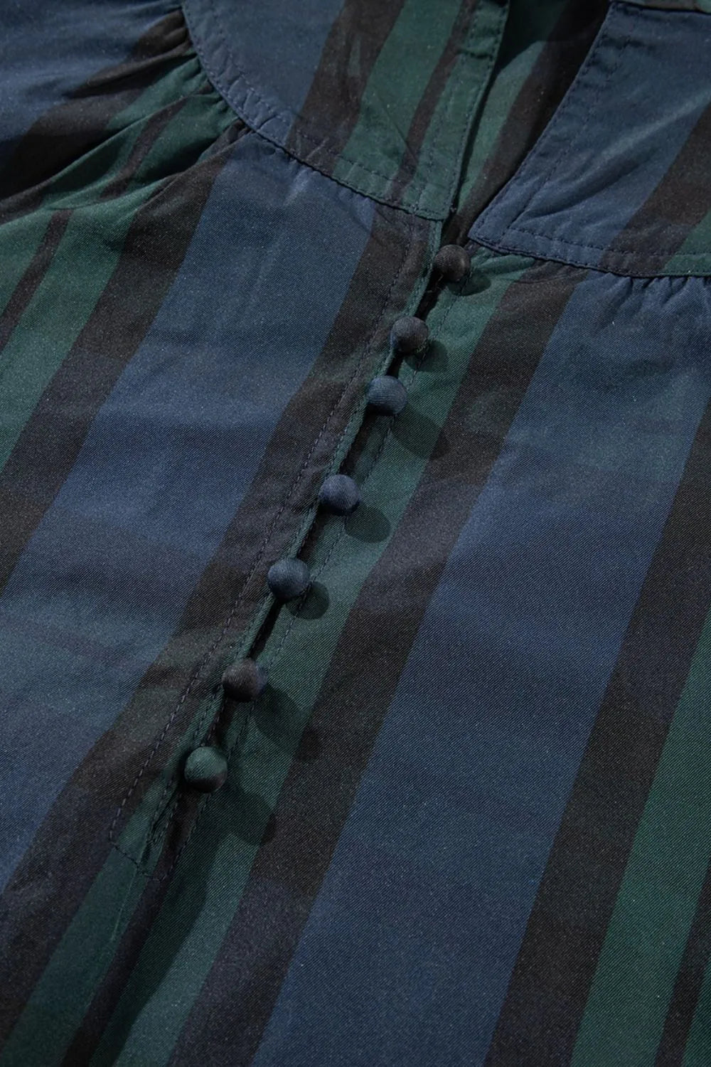 Puff Sleeve Frilled Trim Elegant Blouse 