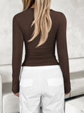 Lovelet V-Neck Long Sleeve T-Shirt 