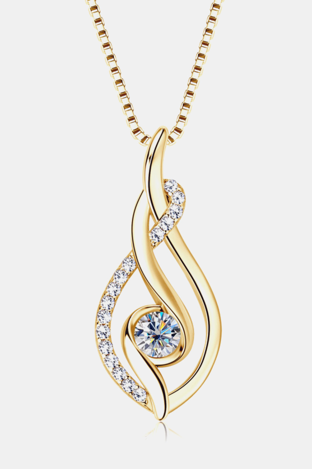 Moissanite 925 Sterling Silver Necklace Accessories
