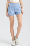 Elastic Waist Active Shorts 