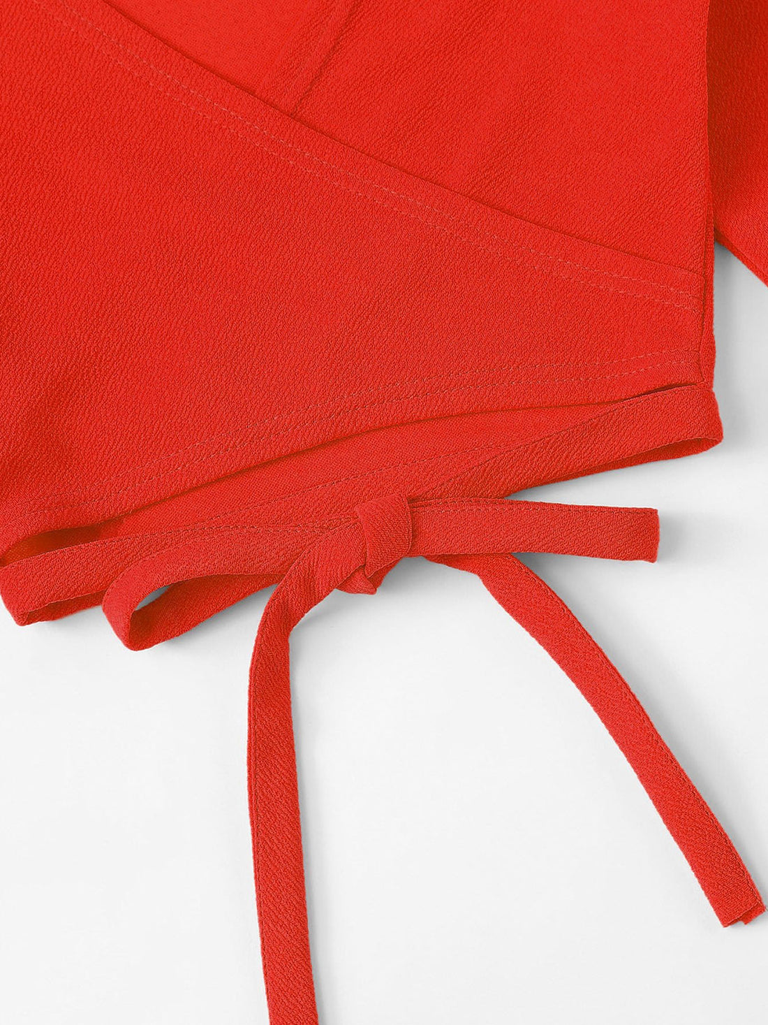 Tied Flare Sleeve Top 