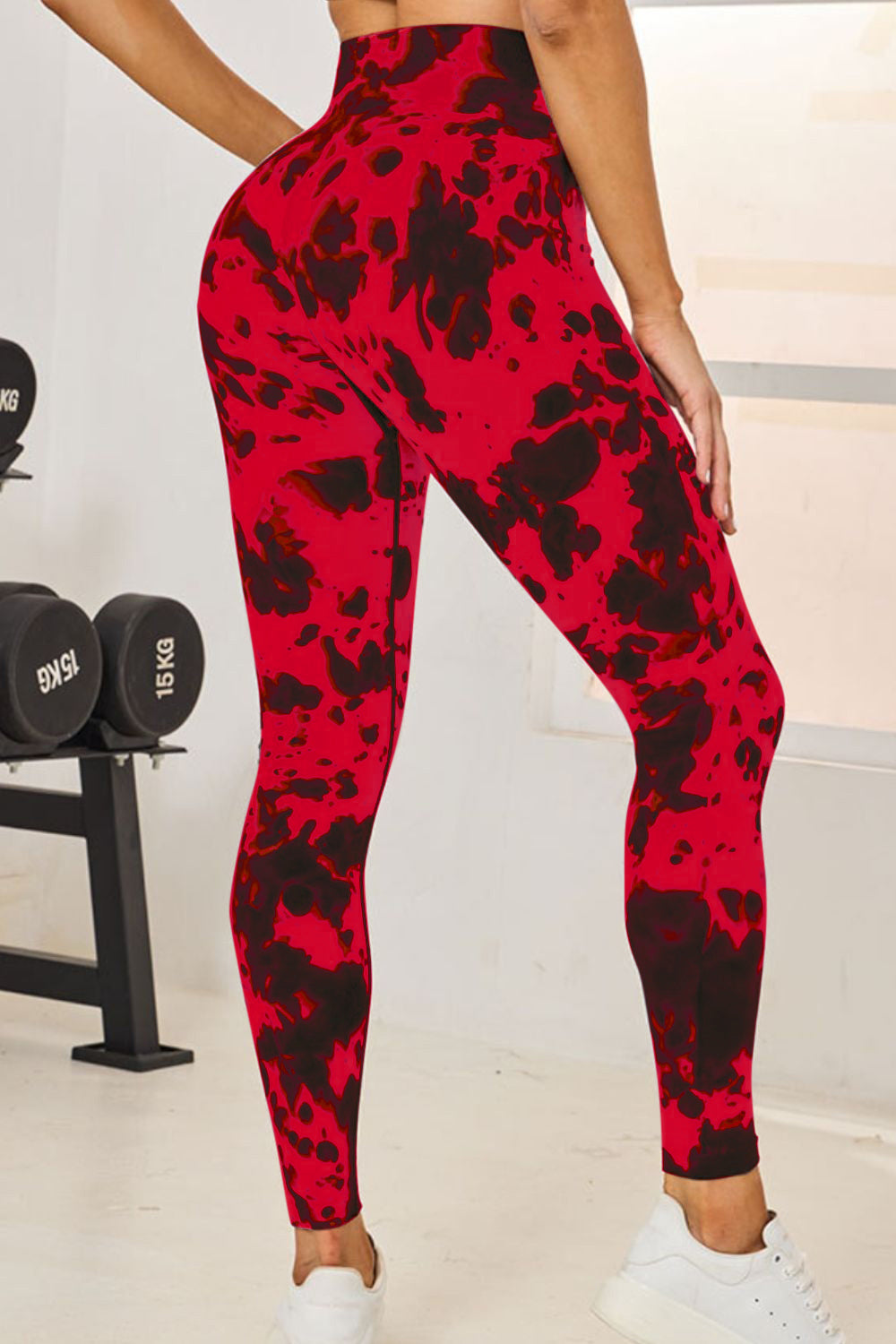 Tie-Dye High Waist Active Leggings 