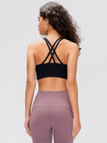 Millennia Crisscross Scoop Neck Active Tank 