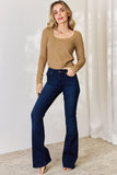 Basic Bae Full Size Ribbed Long Sleeve T-Shirt 
