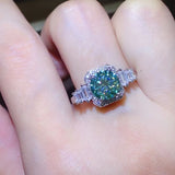 3 Carat Moissanite 925 Sterling Silver Ring 