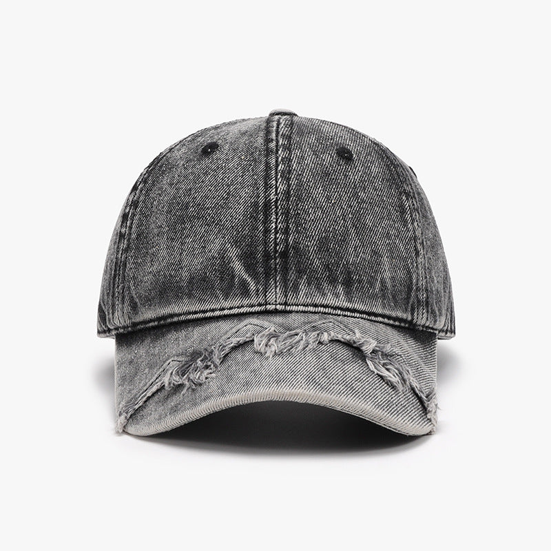 Fringe Adjustable Cotton Baseball Cap 