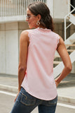 Eyelash Lace V-Neck Tank Top 