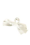 Black Bow Decor Large Hair Claw Clip Accessories/Headwear
