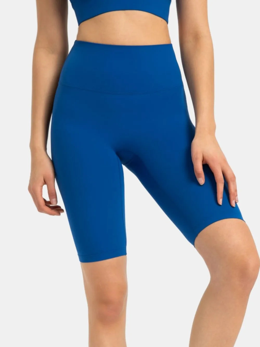 Millennia High Rise Wide Waistband Active Shorts 
