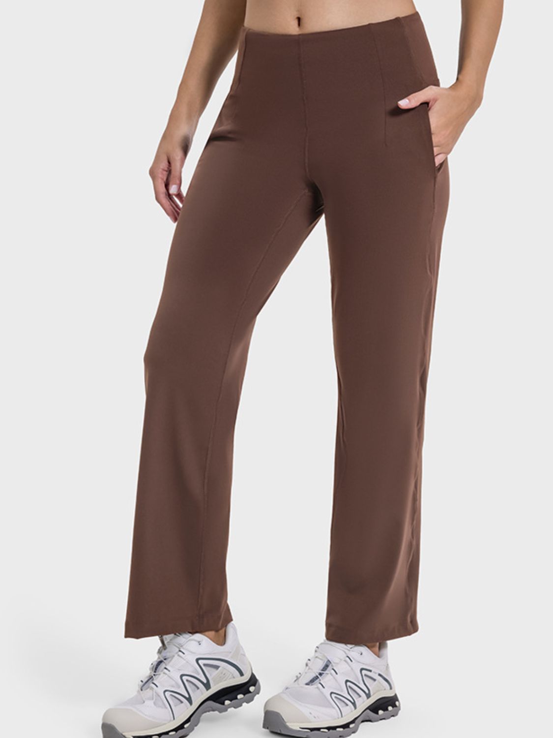 Millennia Pocketed High Waist Active Pants 