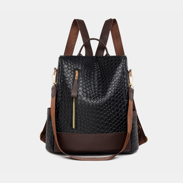 PU Leather Backpack Bag 