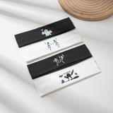 2-Piece Polyester Wide Headband 