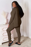 Basic Bae Bamboo Full Size V-Neck Long Sleeve Top and Pants Lounge Set 
