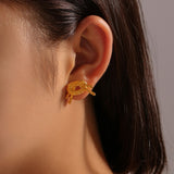 Titanium Steel Stud Earrings 
