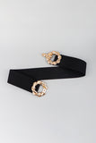 Zinc Alloy Buckle Elastic Belt 