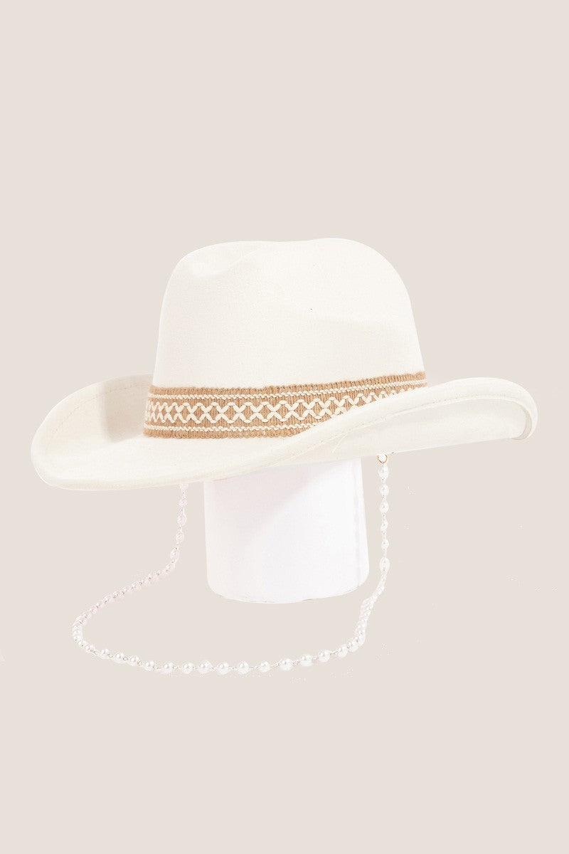 Fame Ornate Band Cowboy Hat 