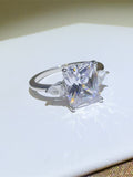 3 Carat Moissanite 925 Sterling Silver Square Shape Ring Accessories