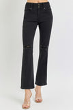 RISEN Full Size High Rise Wide Waistband Ankle Bootcut Jeans 