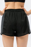Color Block Drawstring Active Shorts 