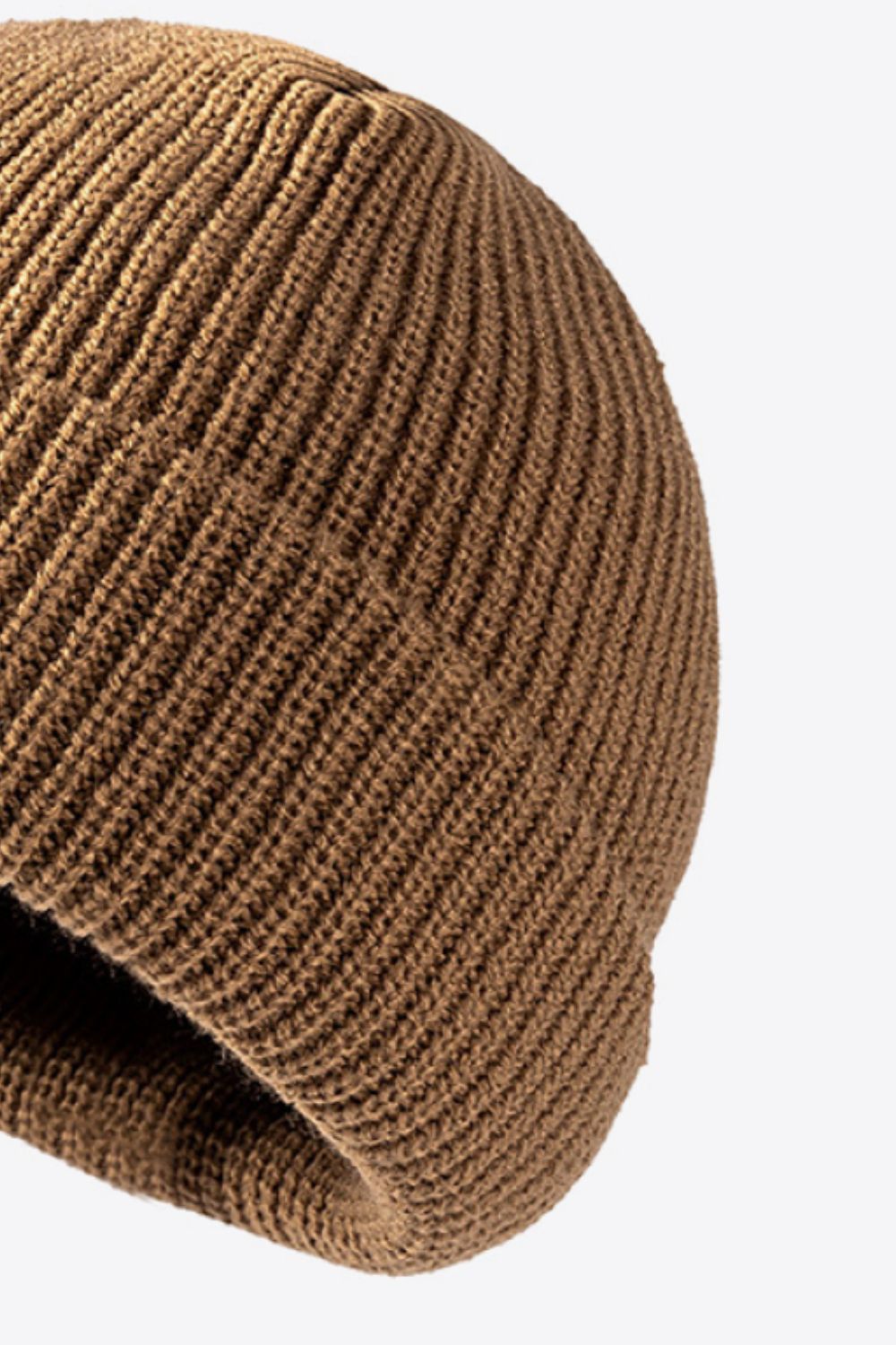 Calling For Winter Rib-Knit Beanie 