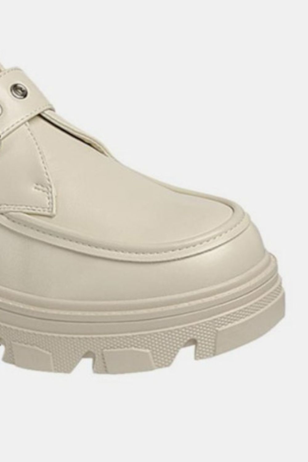 Forever Link Buckled Platform Lug Sole Loafers 