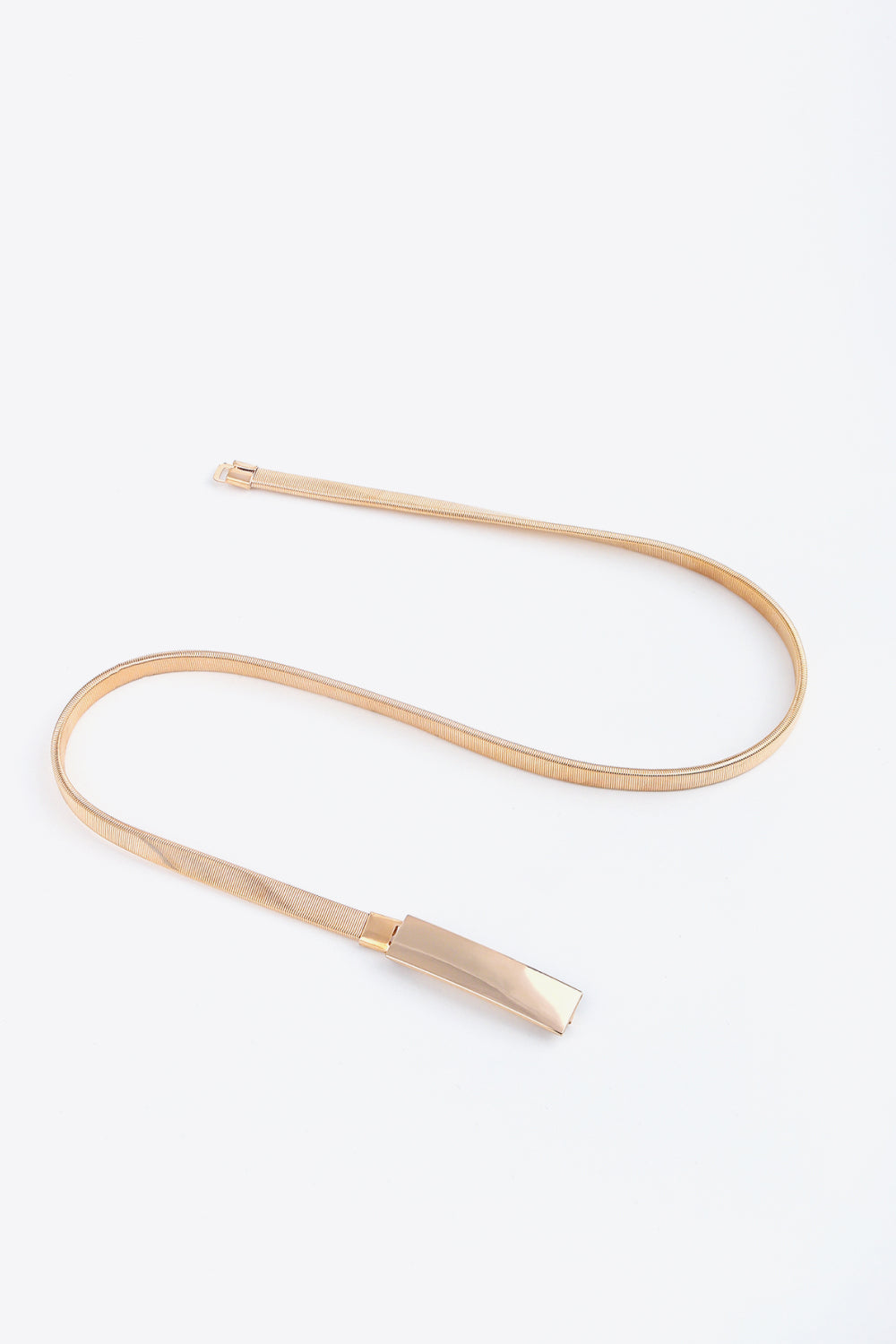 Elastic Iron Skinny Belt 