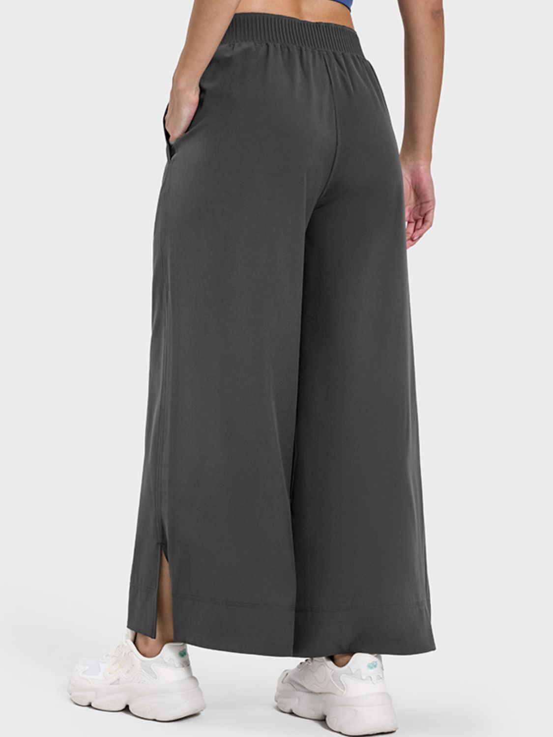 Millennia Slit Wide Leg Active Pants 