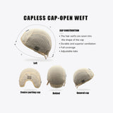 13*3" Lace Front Wigs Synthetic Long Wavy 24" 130% Density 