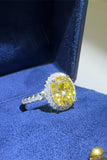 3 Carat Moissanite 925 Sterling Silver Ring Accessories