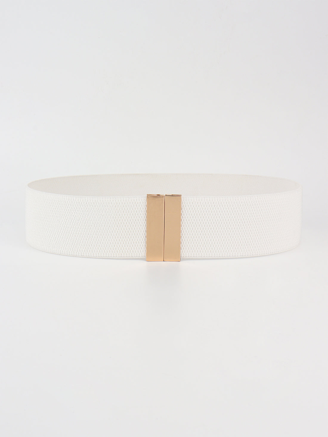 Alloy Buckle Elastic Belt 