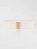 Alloy Buckle Elastic Belt 