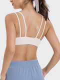 Millennia Scoop Neck Double Strap Active Cami 