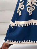 Printed Spaghetti Strap Sleeveless Maxi Dress Dresses