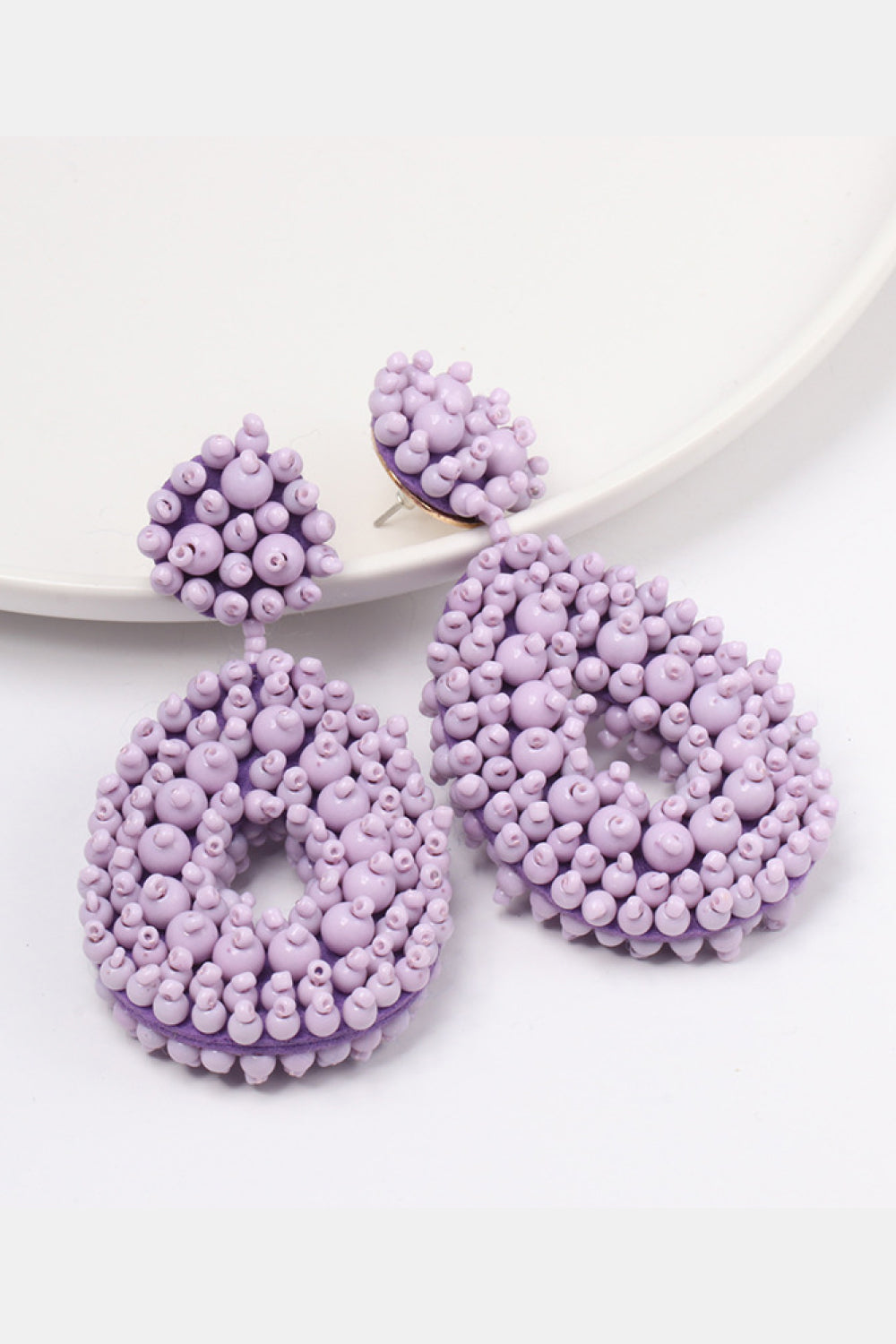 Beaded Dangle Earrings 